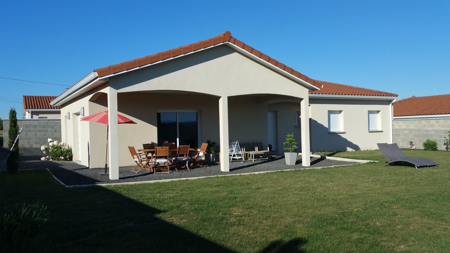 Maison individuelle réalisée par AL'RT Construction, maître d'œuvre dans la Loire